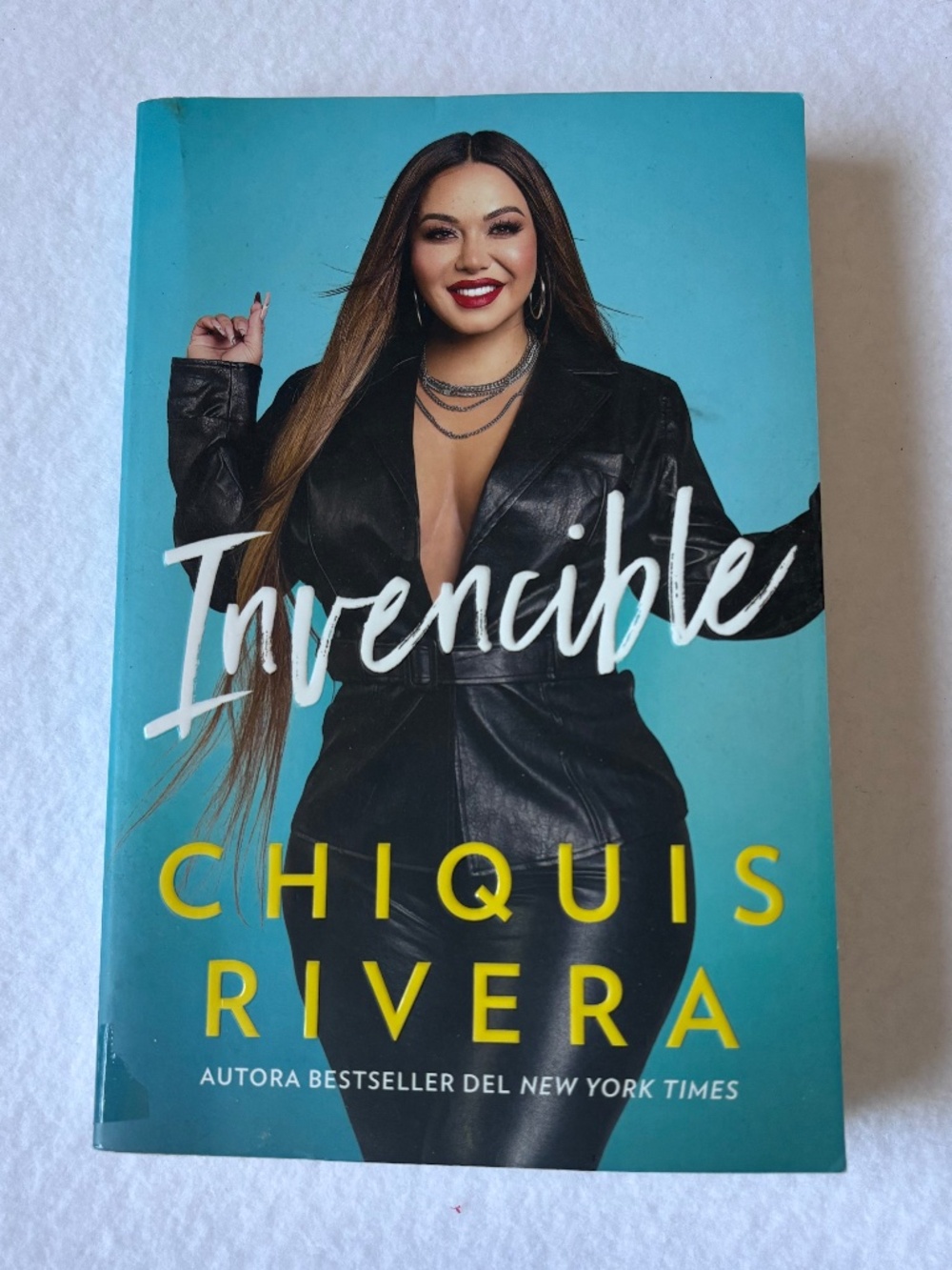 Chiquis Rivera Invencible Spanish Paperback Book
